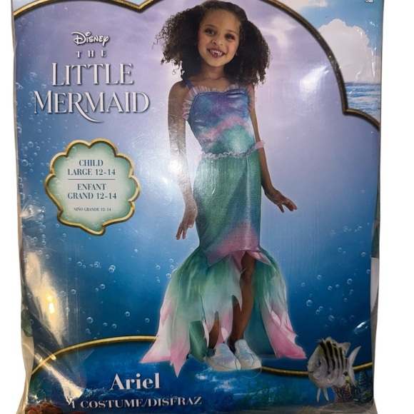 Halloween Costume Disney Ariel Little Mermaid - Picture 1 of 4